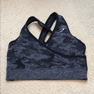Gymshark Camo Sports Bra